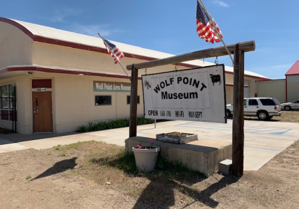 Wolf Point Museum Front View