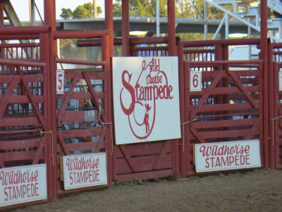 Wolf Point Stampede Sign
