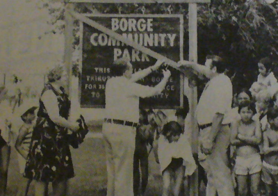 Opening of Borge Park