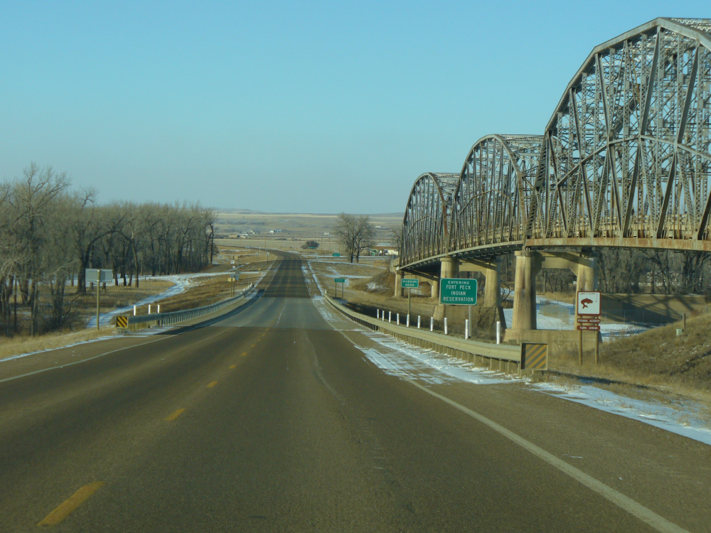 Wolf Point Bridge Wolf Point Montana
